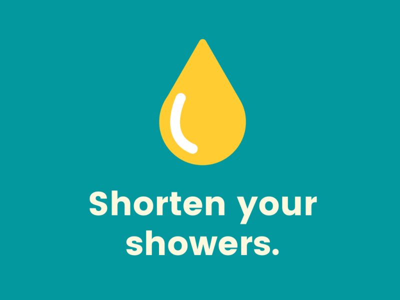 Water heating accounts for nearly 20% of household energy usage, not to mention that many showers use upwards of 2 - 3 gallons of water per minute.  Reducing shower time and installing a more water-wise showerhead saves money and reduces energy use!